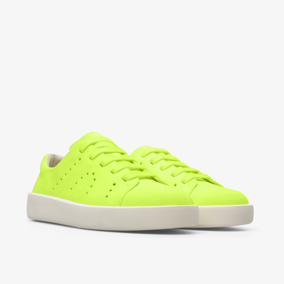 Camper Courb Yellow - Camper Women's Sneakers ||7459-XKHOM||